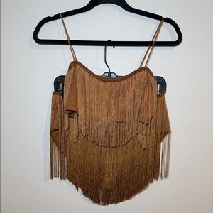 NWT Fashion Nova Fringe Set